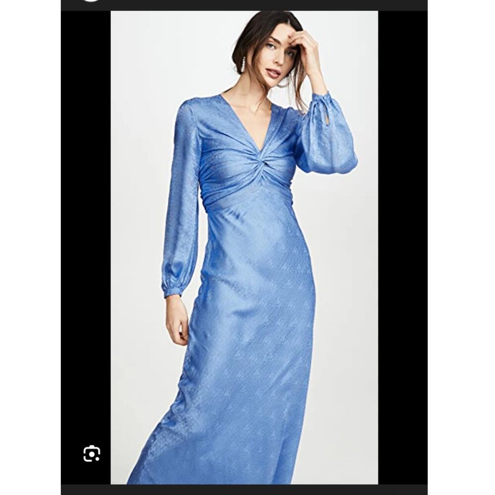 Rebecca De Ravenel Sienna Knotted Gown‎ Maxi Size 10